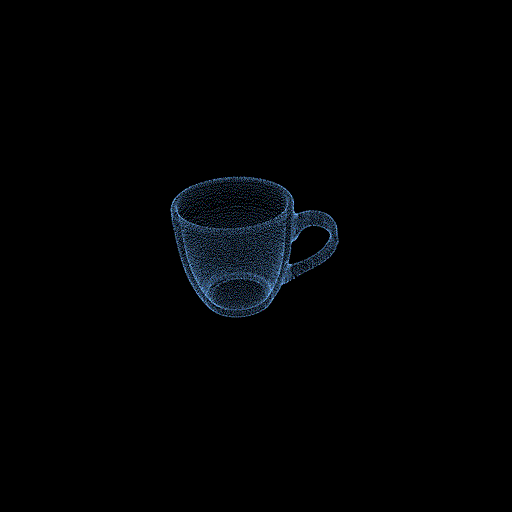 Mug deformation animation
